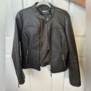 Vintage Leather Coat